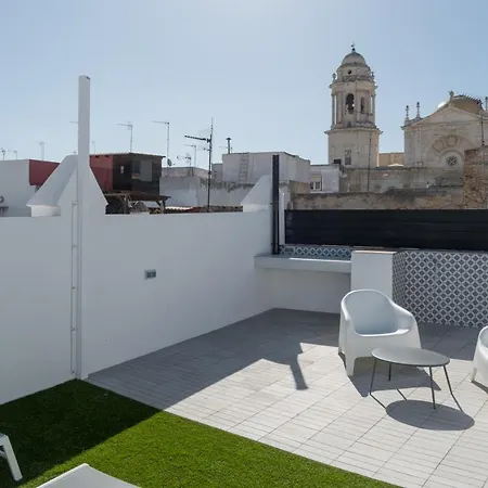 Atico Gades De La Catedral Lägenhet Cádiz